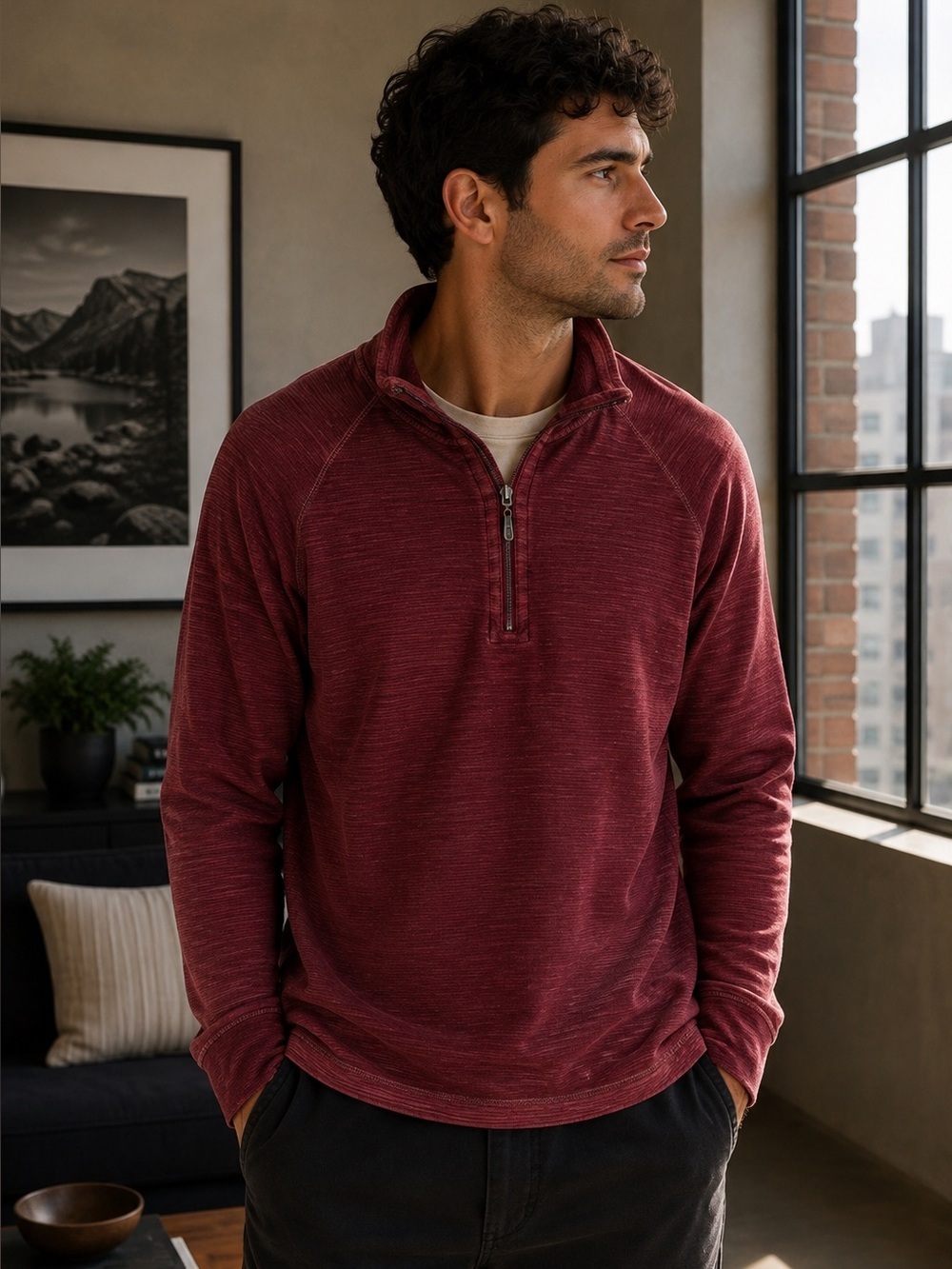 Tommy Bahama Flip Breaker Reversible Quarter Zip XXL